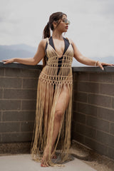 Salida de baño en Macramé SOL