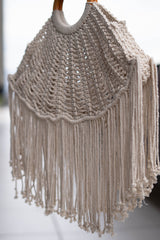 Cartera en Macramé Mar